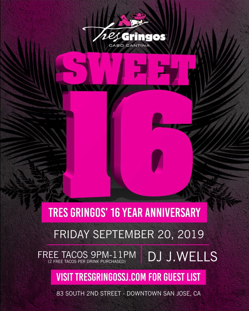 TresGringos's tweet photo. THIS FRIDAY! Click the link in bio to get on our guest list🥳 https://t.co/r6LosgPjwz