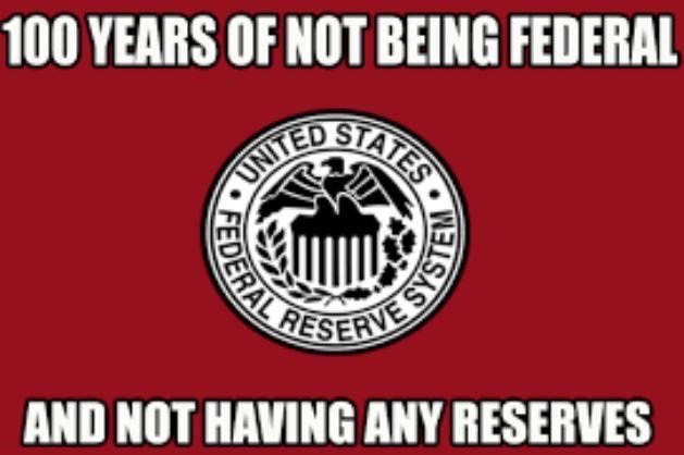 EFT_Seattle's tweet photo. @realDonaldTrump The Fed is a scam. Central Banking cabal serving foreign (& Satanic) interests prints money out of thin air & American taxpayer pays the interest. Unconstitutional debt slave system. #EndTheFed and bring back the #GoldStandard! #EO1111 #Repeal16A https://t.co/xk5Xzf1RPA