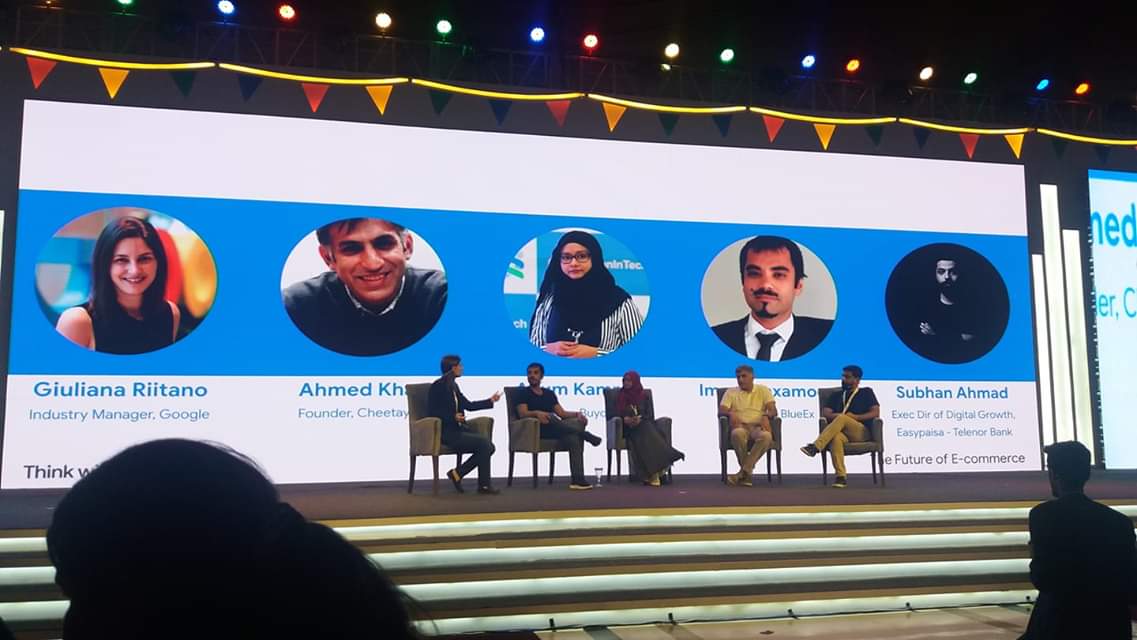 AnumKamran90's tweet photo. #FurureOfECommerce in #Pakistan #panelDiscussion at #thinkwithgoogle #GoogleForEcommerce #EcommerceUnboxed #GoogleShopping https://t.co/HLzRu0AmVs