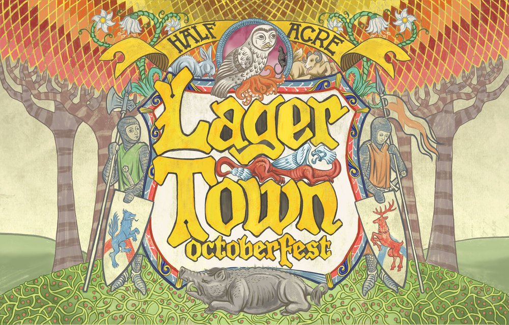tumanstap's tweet photo. One of the featured drafts for our #Oktoberfest Kick-Off Party: @HalfAcreBeer Lager Town. Hits of toffee and nuts; hoppy, floral and toasty. Ample sweetness balanced by a bitter finish. We're tapping 5 #festbiers & grilling up @PaulinaMarket
#brats 9/21. 11a until we run out! https://t.co/67RgKRhQoV