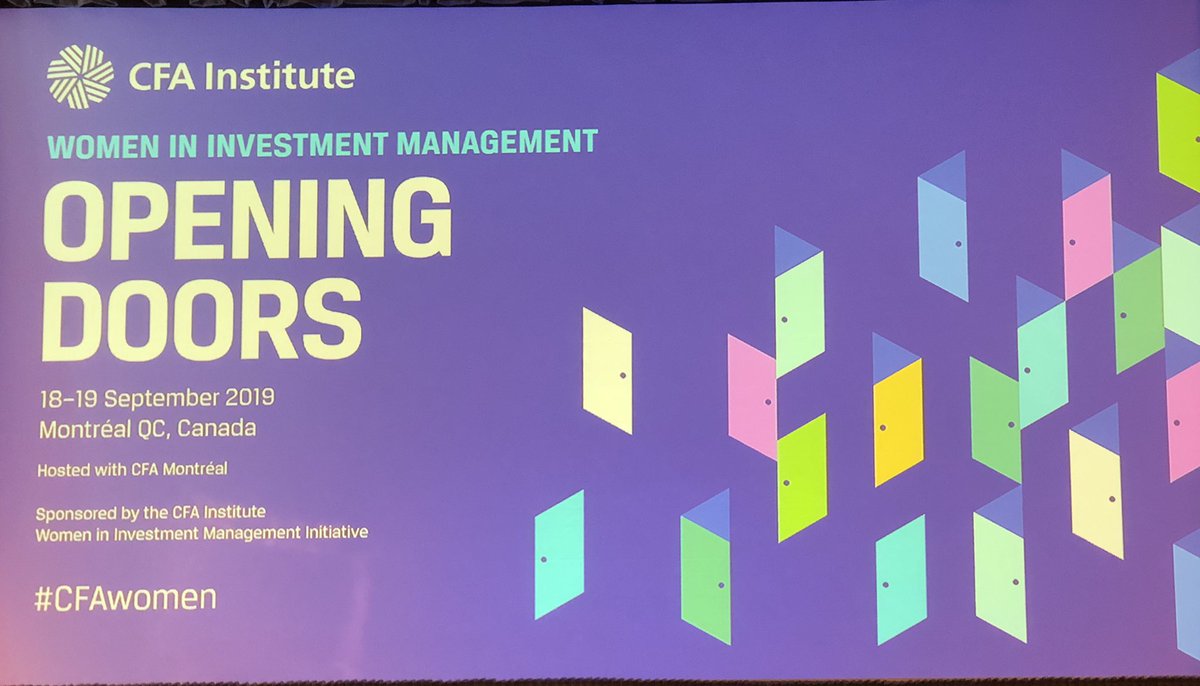 So many intelligent, successful women in one space. To all of the enlightened men in the room, thank you. Thank you for opening doors for women and supporting us. As Diane Keller Nordin stated in her conference remarks, “We need all the allies.” #CFAwomen