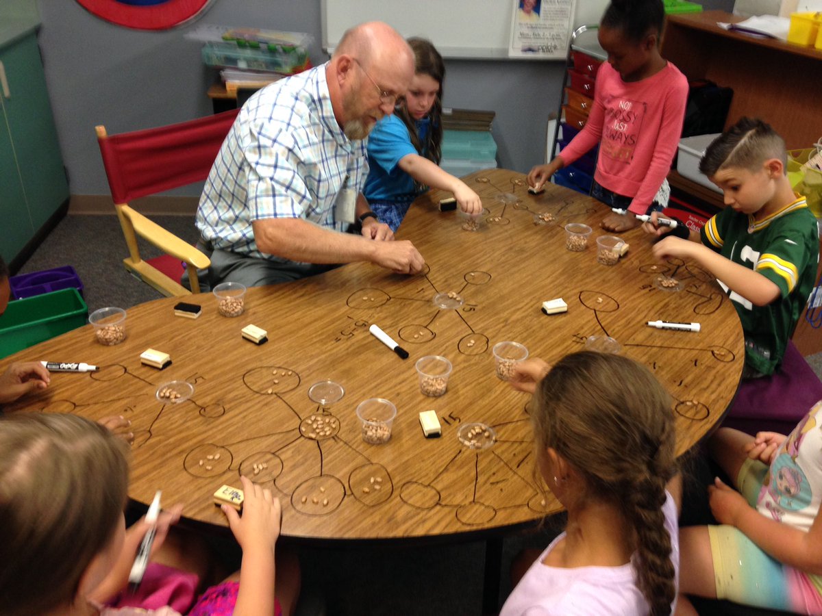 Ken Pfeil (@kenpfeil1) on Twitter photo Beans? Dry-erase Markers? Writing on tabletops??? Who says you can't learn division creatively? Thank you, 3rd-graders <a href="/TrailblazerD11/">Trailblazer Elem.</a>! Beans? Dry-erase Markers? Writing on tabletops??? Who says you can't learn division creatively? Thank you, 3rd-graders <a href="/TrailblazerD11/">Trailblazer Elem.</a>!