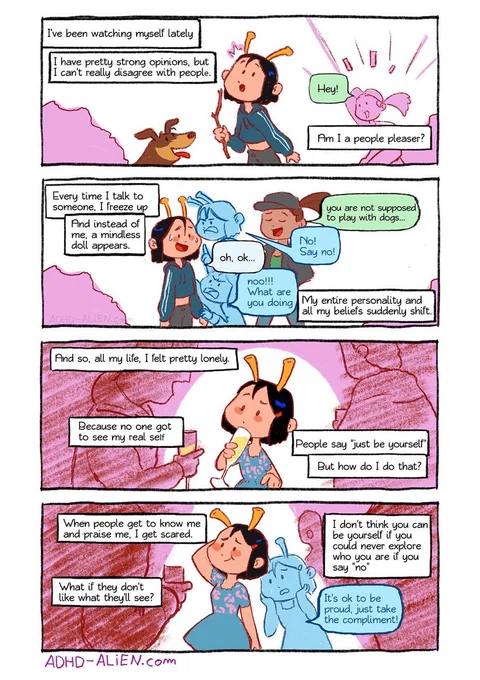 @WebcomicUpdates @AdhdArtists Hey! I write comics about my experiences with having ADHD! I post on pretty much all social media and would appreciate some love ?https://t.co/7irUqoswUk 