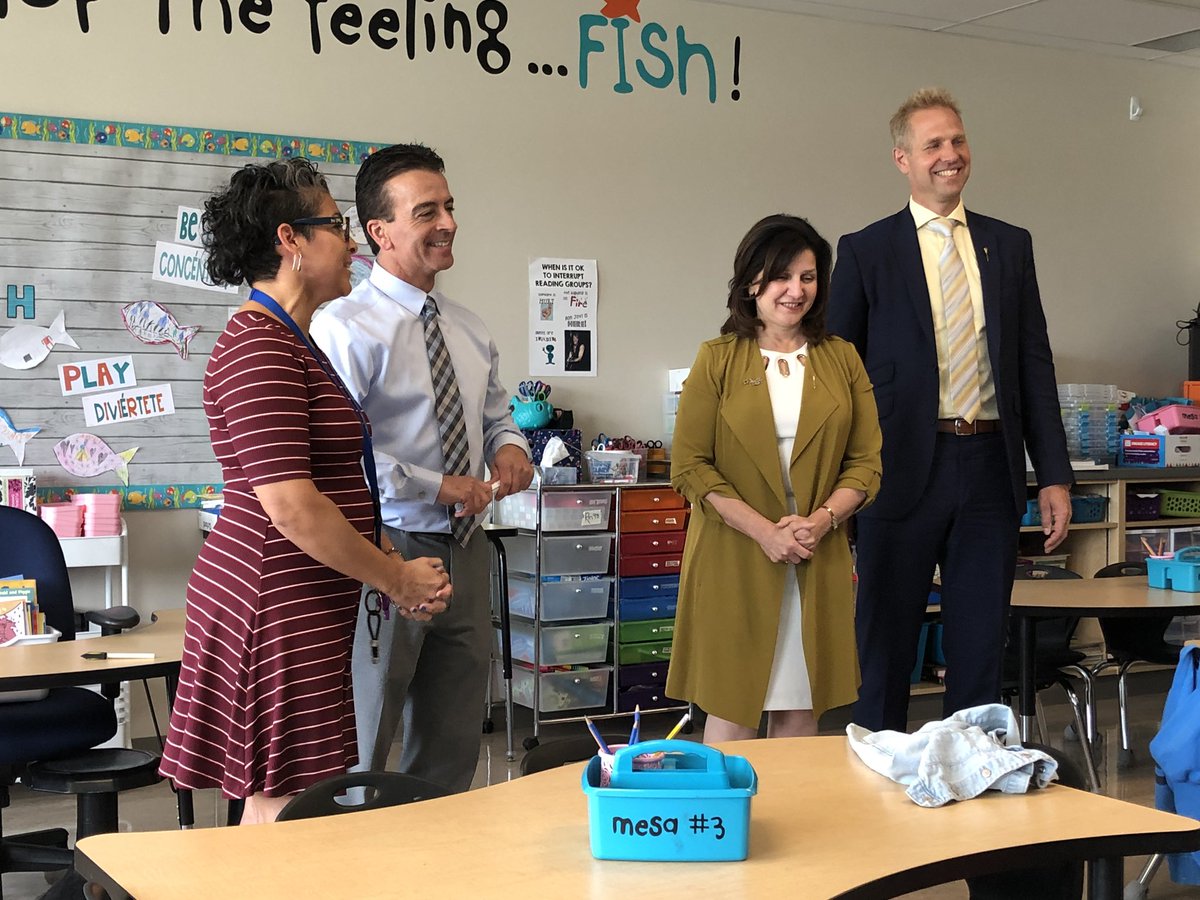 <a href="/AlbertaEd/">Alberta Education and Childcare</a> Minister Adriana LaGrange is visiting <a href="/CoalbanksSch/">Coalbanks Elementary</a> this afternoon