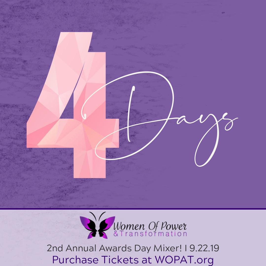 WOPATInc's tweet photo. We're just 4 days away from the 2nd Annual WOPAT Awards Day Mixer! We have a treat for you! GA and Young Professionals tickets are BUY ONE, GET ONE FREE! Purchase a ticket for both you and a friend at https://t.co/psNf5SjUtK. #WherePowerMeetsValor #Networking https://t.co/MP6mtcFOA7
