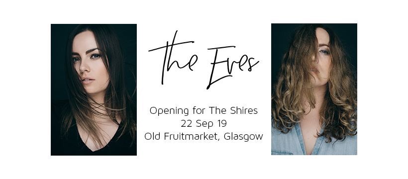 theevesmusic's tweet photo. Hugely excited to be opening for @theshiresuk on Sunday at Old Fruitmarket in Glasgow. Our stage time is 8pm. Check these guys out: https://t.co/OduTyDdbRC #livemusic #theshires #theeves #glasgow #dfconcerts https://t.co/HOwQ2T8rmK