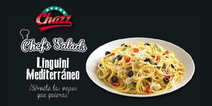 chazzoficial's tweet photo. En nuestras Chefs Salads: Linguini Mediterráneo. ¡Sírvete las veces que quieras! https://t.co/0ABpM6txwK