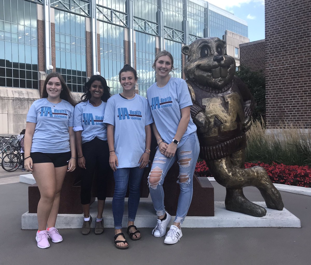 Meet the @UMNCentennialH Health Advocates!
Cynthia, Savita, Jill, and Ren