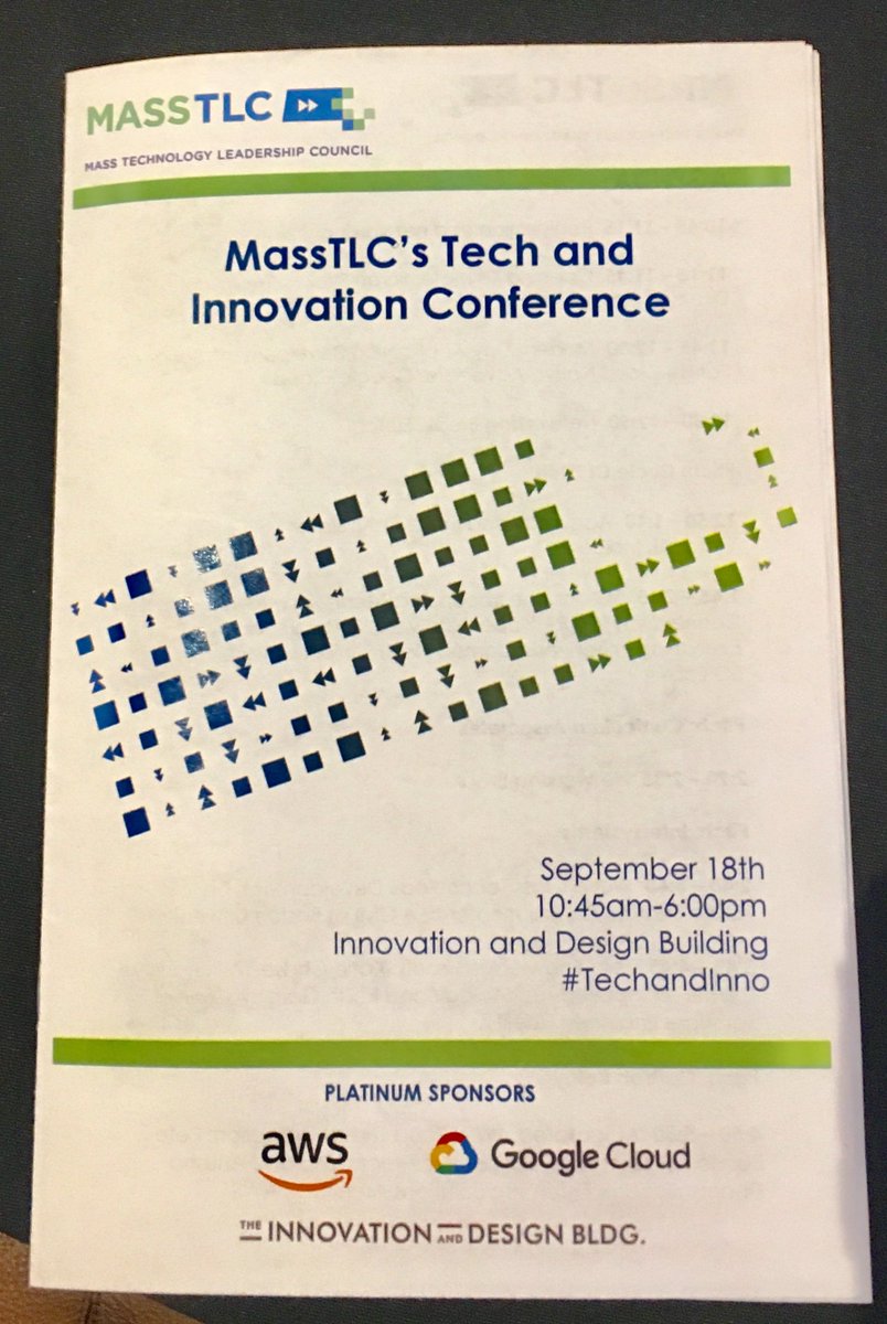 MarekKV's tweet photo. Great day talking #TechandInno at @MassTLC's Tech and Innovation Conference #techleadership #techboston https://t.co/68ZeoIH4Hc