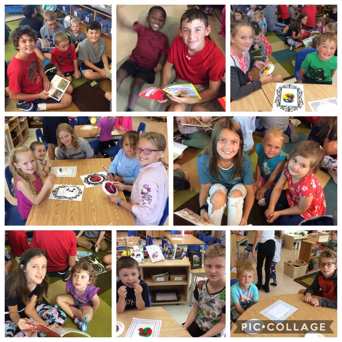 Celebrating Dot Day at EES.  Collaborative and creative activities took place today through out the school to build self esteem <a href="/yourschools/">Avon Maitland District School Board (AMDSB)</a>