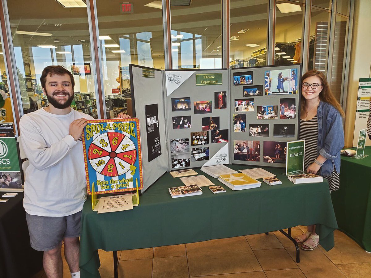 The MSSU Major and Minor Fair was a hit! Catch us TOMORROW at Third Thursday in Downtown Joplin from 5:30-8:30pm. We are giving away prizes including‼️season tickets ‼️We’ll also be decorating masks! Stop by and say hi 👋🏻