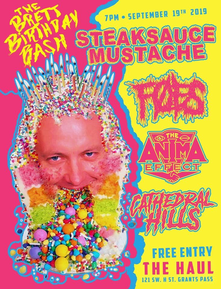 Make sure to come out tomorrow and party with all of us as we celebrate <a href="/BrettRoos/">Brett Roos</a> birthday! 🎁🎉 it’s gonna be a fun time and we will be playing more NEW SONGS so come by and have a good time with all of us! 
#Metal #MetalMusic #rockmusic #NewMusic #upcomingartist #birthday