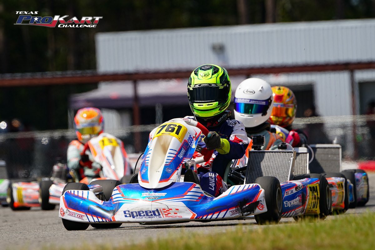 eKartingNews's tweet photo. Kaden Gray sweeps X30 Senior mains to lock in @tpkcrace regional crown as @SuperKartsUSA program wrapped up 2019 at the @speedsportztx
https://t.co/vQMuP1oY0f
#EKNatTPKC #Speedsportz #SKUSA #TPKC #karting #TeamCooperTire https://t.co/F2ZCpCM16T