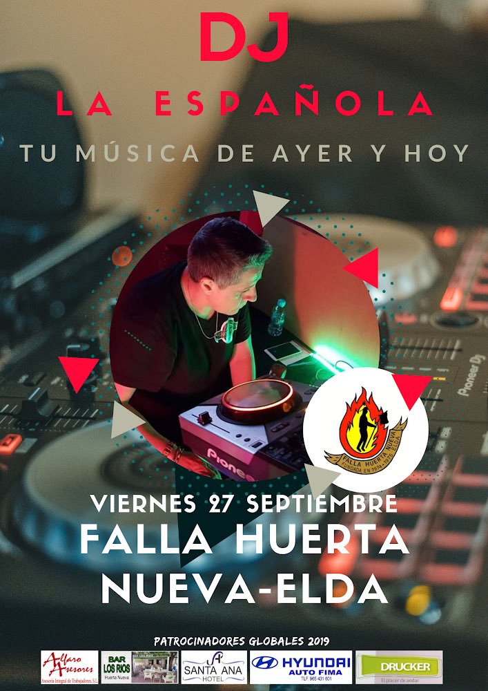 F_HuertaNueva's tweet photo. 🔄 A tan sólo 9 días de Fallas de Elda, vamos a ir actualizando los carteles de todas las cosas que podéis hacer y ver en Huerta Nueva.
#fallahuertanueva
#fallasdeelda
#90aniversario https://t.co/DWTKYbHBoE