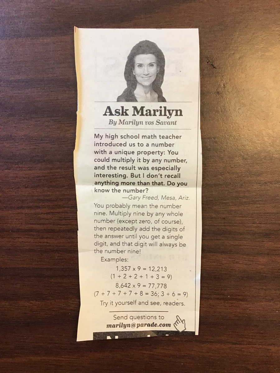 MeadMSMath's tweet image. This is cool!
Found this “bookmark” in an old textbook!