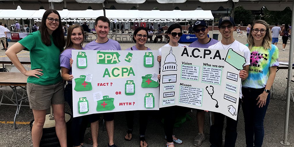 DuquesnePharm's tweet photo. A huge shout out to all the #DuqPharm student pharmacists, faculty and staff who participated in the 2019 .@ on Saturday to help raise awareness for and educate on the many different paths to recovery from addiction. https://t.co/40tYzVMECK