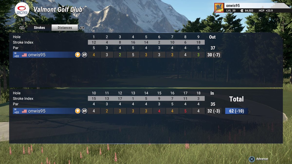 Onwis95's tweet photo. @TheApexHound holed out on 3 #PS4share https://t.co/cFNWbh6OOS