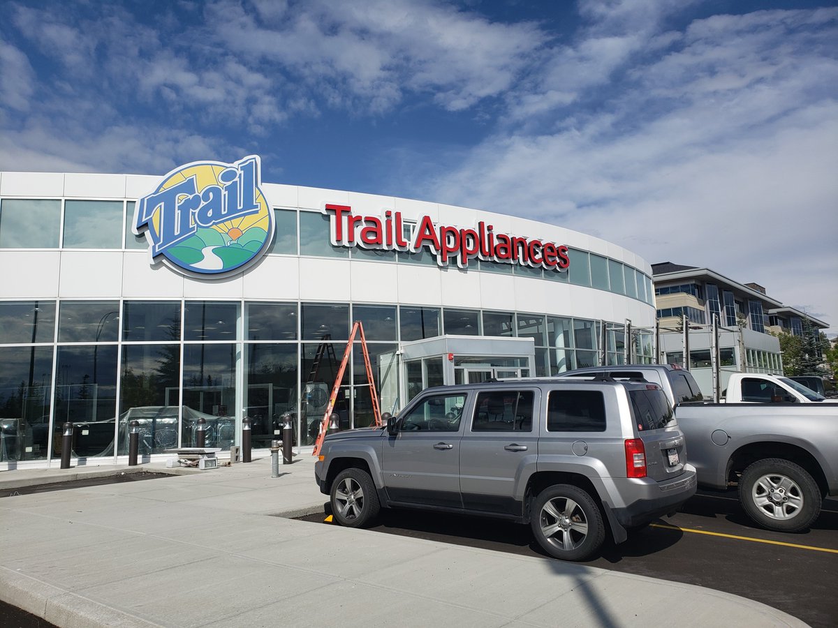 UniSignGroup's tweet photo. Always a pleasure to do business with you, Trail Appliances.

#yyc #calgary #trailappliances #led #ledsigns #madeinyyc #local #handcrafted #craft #ledsignsanddesign #alberta #signs #signage #channelletters #flexface #hanleyled https://t.co/xO0k9qSnUr
