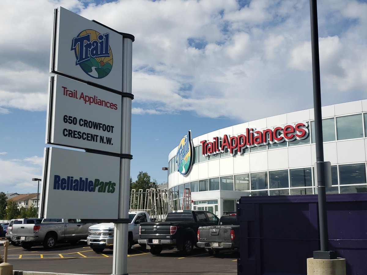 UniSignGroup's tweet photo. Always a pleasure to do business with you, Trail Appliances.

#yyc #calgary #trailappliances #led #ledsigns #madeinyyc #local #handcrafted #craft #ledsignsanddesign #alberta #signs #signage #channelletters #flexface #hanleyled https://t.co/xO0k9qSnUr