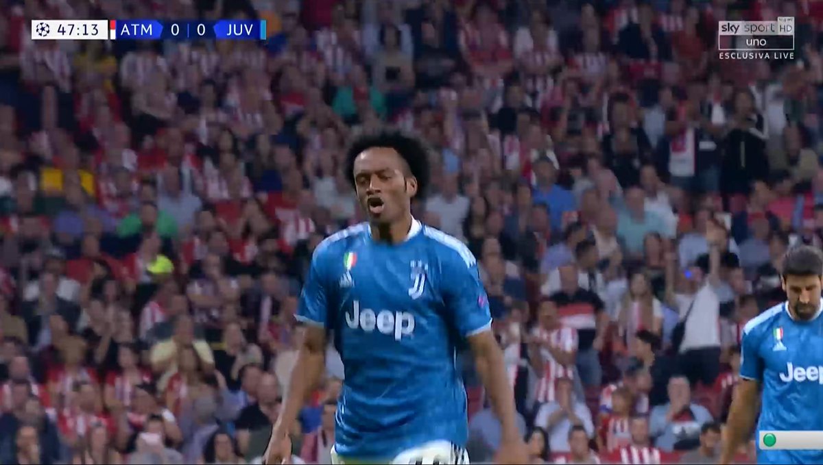 CaloCalcio's tweet photo. CUADRADO !!!!! Le plus sous-estimé de nos joueurs !! Quand ça compte, il est là !! ❤️💪🤩 https://t.co/0b5rTM6rn5