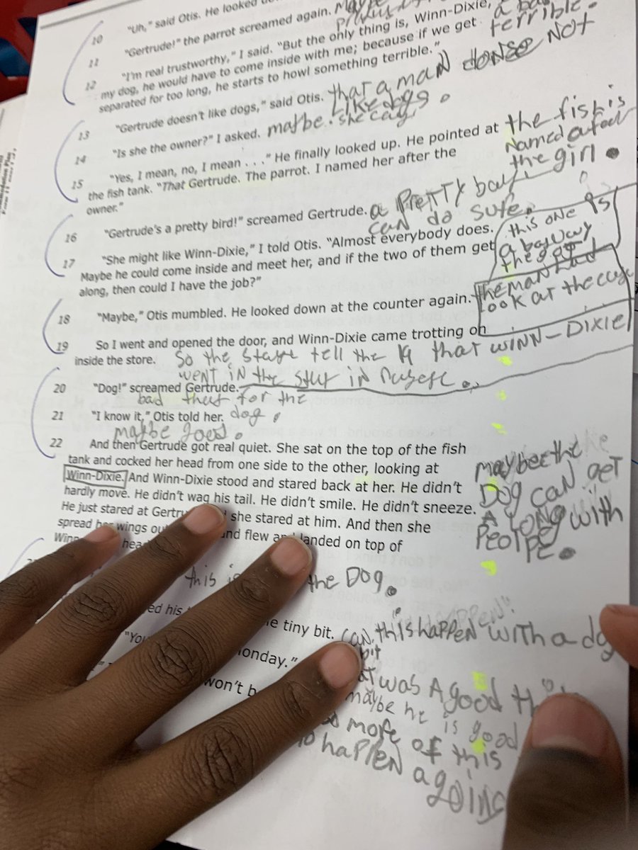 daeja_lb's tweet photo. Great Reading Instruction is happening at The @SherrodES students are annotating and processing their thinking with reading #writinginthemargins #AVID #sharkbait134 https://t.co/CJTFZQsg93