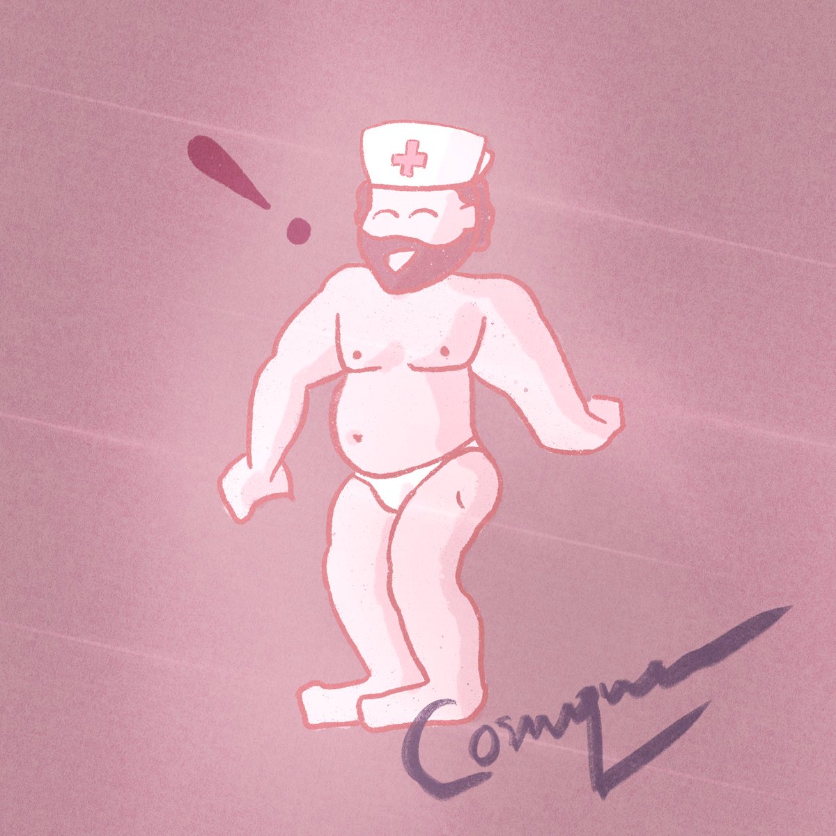 QueerCosmo's tweet photo. Male Chansey 💉 https://t.co/8C6DELGKMq