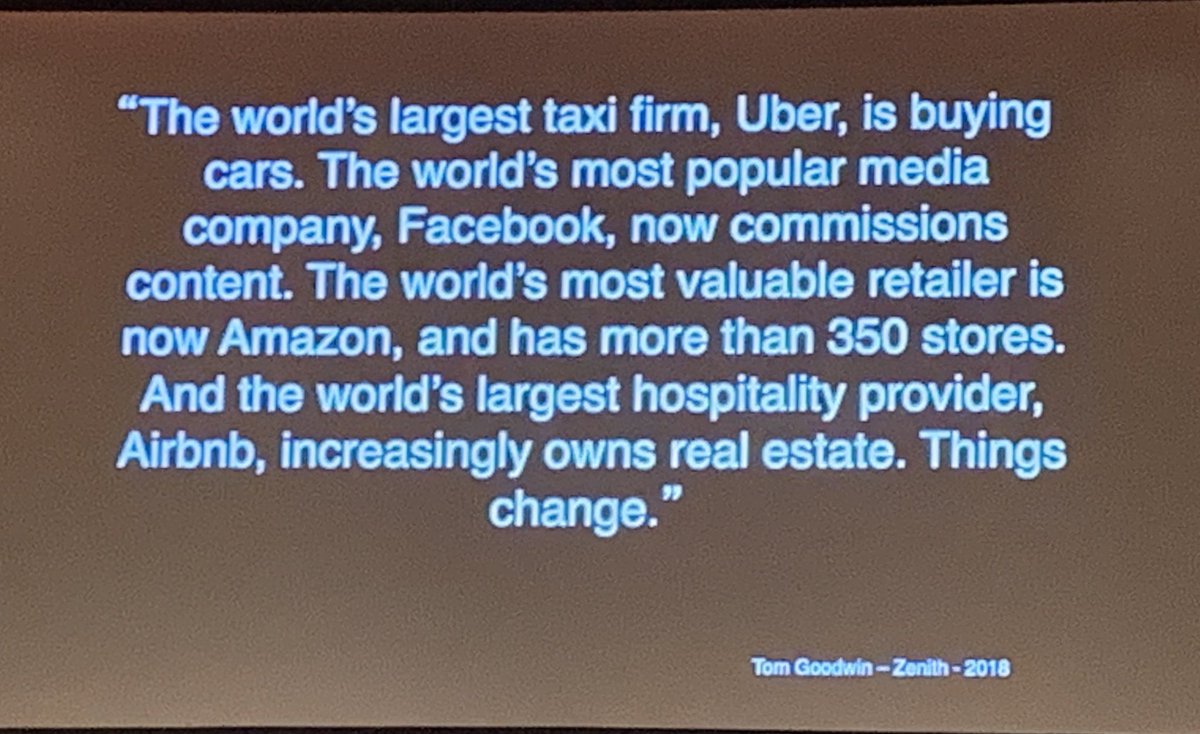 sm63's tweet photo. We have all seen the earlier version of this quote. And now see the updated version! Did you realise that this change happened? 
Thanks to @mitchjoel for sharing this at #MarTechConf https://t.co/wh61xZPVQv