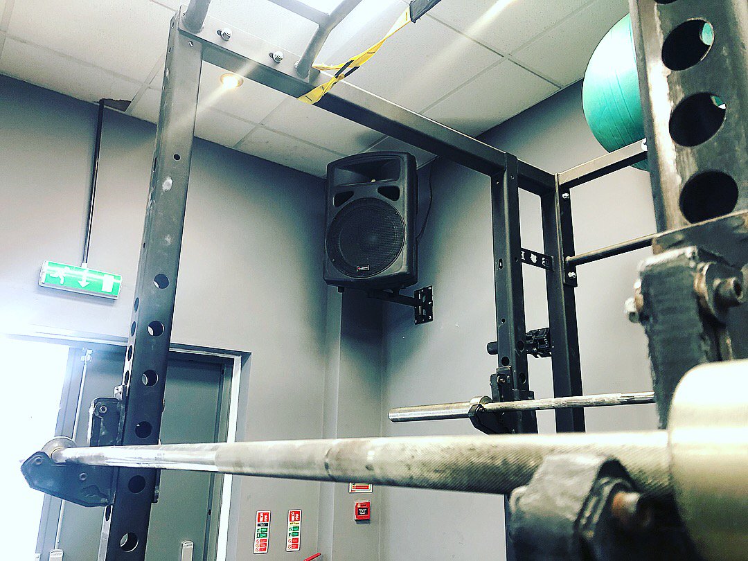 PSG_AudioVisual's tweet photo. Audio install at the #cardiffblues gym... #audiovisual #installation #maintenance @cardiffblues https://t.co/MiBjY3RtZR