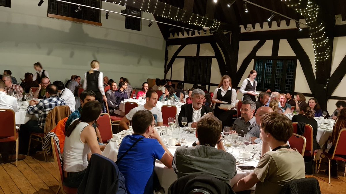 Quasar_SR's tweet photo. What a great end to our first day at the #SFM_project final conference: dinner with the many amazing speakers and attendees here in York! We look forward to the discussions and presentations in store for us tomorrow.
 
@SFM_Project @SFM_es https://t.co/JweptvDyS6