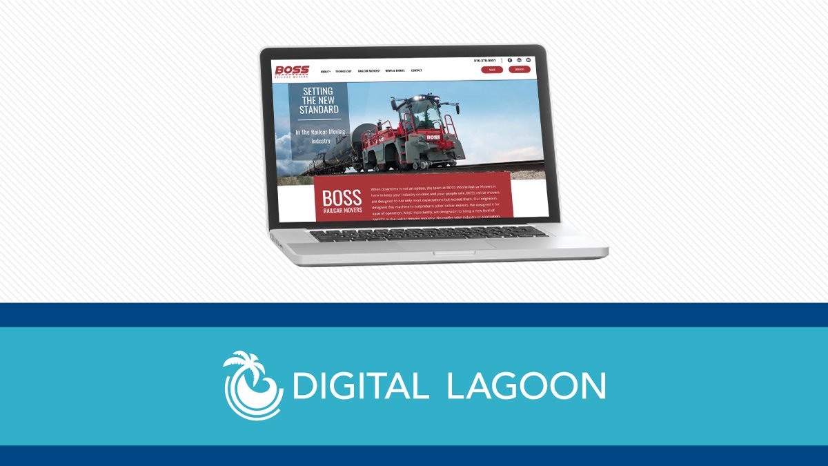 DigitalLagoon's tweet photo. Creating websites is our forte! Boss Railcar Movers approached us when their business was just getting started. Check out the work we did. https://t.co/bW3UmIqzC1 https://t.co/4MsOsV9Zzx