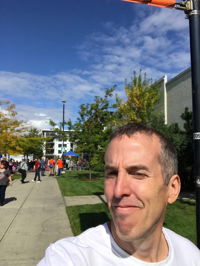 IainCurrie4MP's tweet photo. Thanks @TRUSU15 for hosting the annual TRU pride parade today. & thank you for being the first to host such an event in #Kamloops planting the seed for other events promoting inclusivity, LGBTQ2S rights, respect & love throughout our community.
#TRUpride #elxn43 #forwardtogether https://t.co/e3KEiL0O7H
