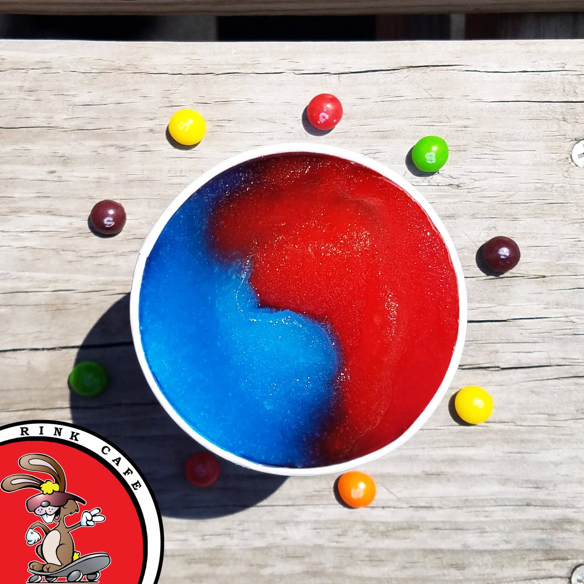 RinkCafe's tweet photo. A perfectly balanced Slush, as all things should be 🙂🙃 https://t.co/sAIYYRPtef