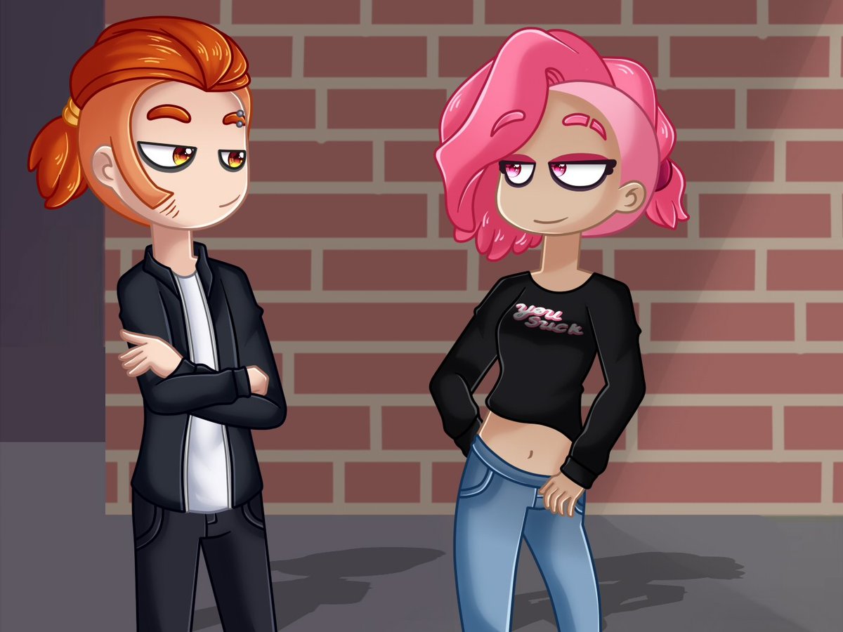 P7XFlxVMLhZz0SQ's tweet photo. Bueno chicos aquí hay amor entre oxy y maggie maggie esta muy sexy espero que le guste 

#FHSZ3R0  #FHS  #FHSZ3RO  #FHSrule34  #FHSZ3R0_2019  #FNAFHS  #FNAFHSRULE34 https://t.co/ecUBhyWSoo