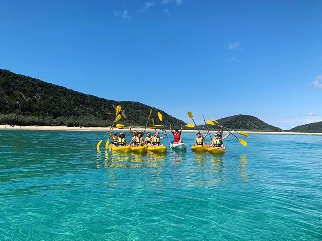 epicOadventures's tweet photo. Look at that water colour 😍 We love Spring days at Double Island Point! https://t.co/sd8Q49Ngoy https://t.co/oWMFKqZImZ