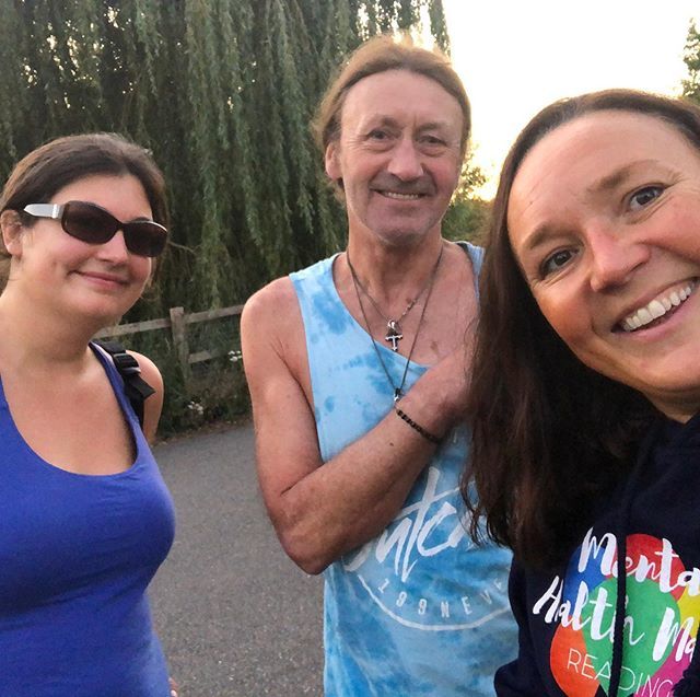 MHMReading's tweet photo. Lovely walk with Faustina and Kevin this evening at #Christchurchmeadows
Next walk will be on Saturday 5 October at 10am @dintonpasturescp #walktalk #findyourwe #mentalhealth #tw https://t.co/tgY65dUAuk https://t.co/NuF9rrNCTy