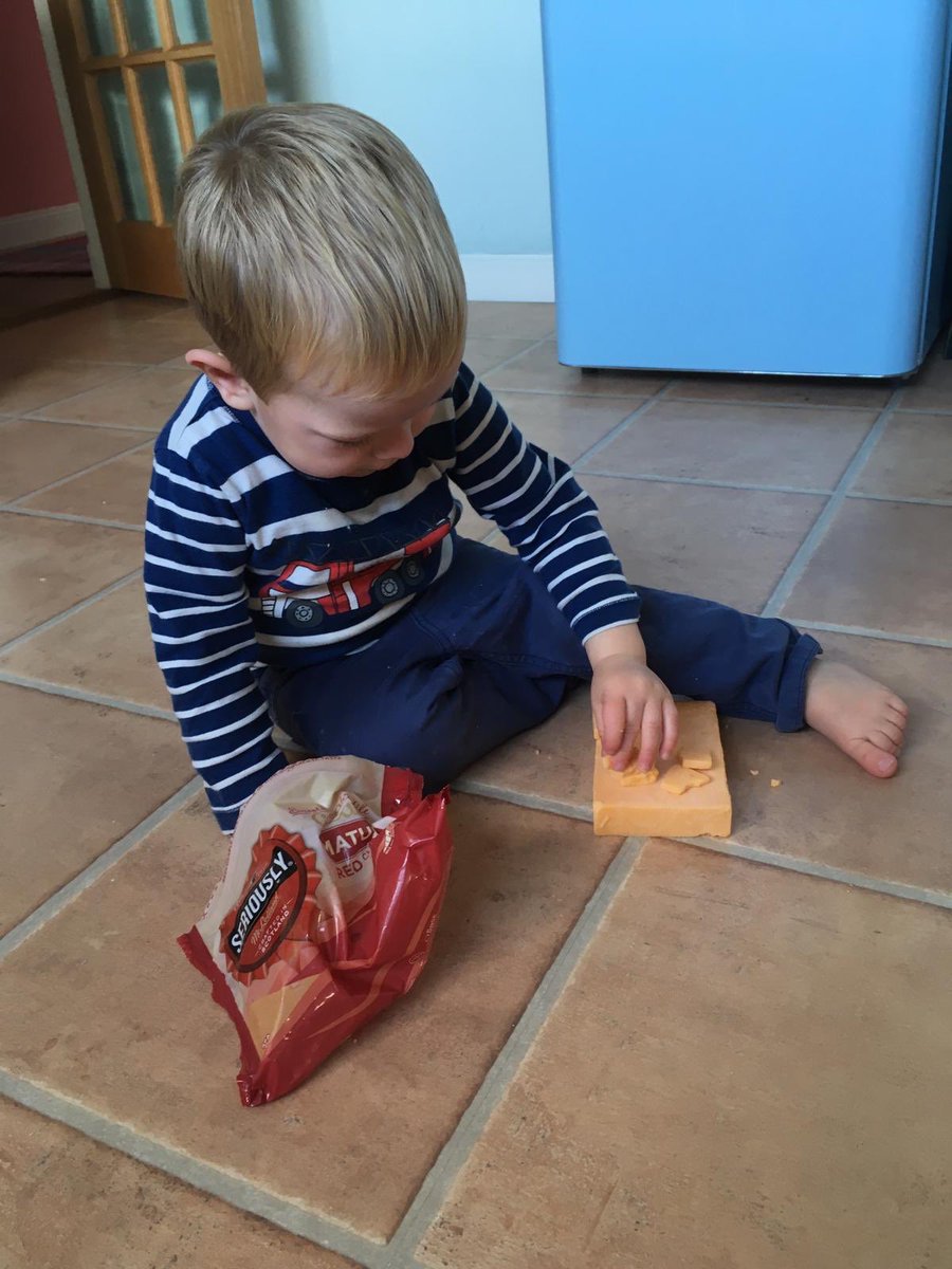 This little fridge raider has great taste! #toddlerlife #fridgeraider #thuglife #seriouslycheese #TeamDairy