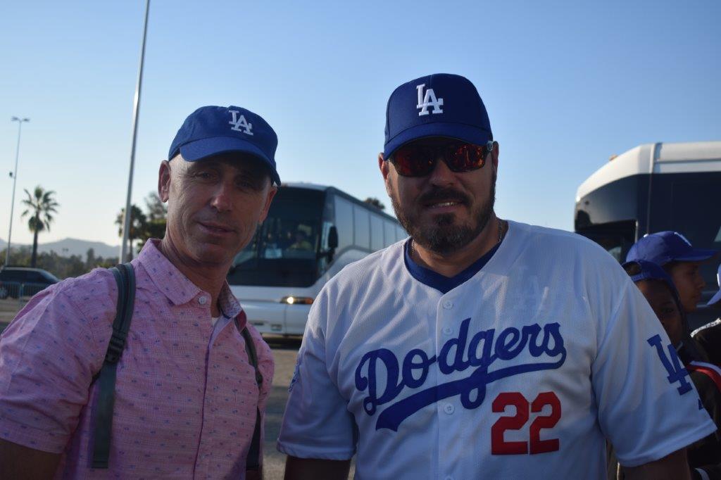 VillageAcadPUSD's tweet photo. Mrs. Antillon applied for a Dodger grant that allowed 250 students to visit Dodger Stadium. The grant included tickets, 5 buses, and $13.50 for a Dodger Dog! VAHS invited 35 students from #simonsPUSD! #proud2bepusd #allmeansall https://t.co/bp3IOp6sH9 https://t.co/KnSL3FZrSs