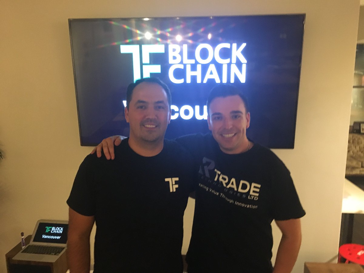 tflabs_'s tweet photo. Thank you #Vancouver for another great event last night. Thank you also to @derrickfoote86 of #RTradeTechnologies Ltd. for speaking and #REDAcademy for hosting, & #TFVan team.
Next Vancouver event October 15th, @Ashton_Addison_ of #EventChain will be speaking at #7GateVentures. https://t.co/2ymdeFUbgI