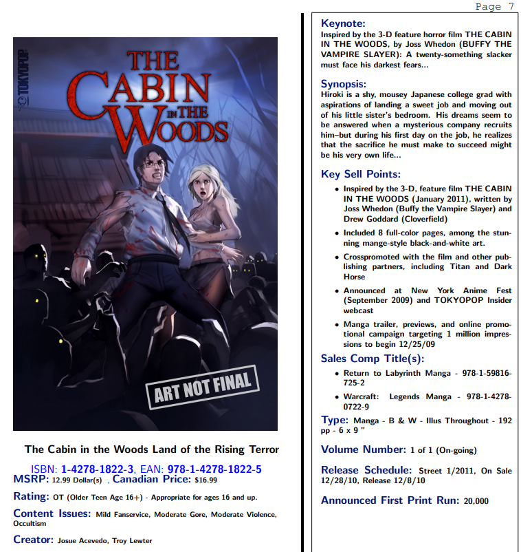 Whedonesque On Twitter Periodic Reminder That The Cabin In The