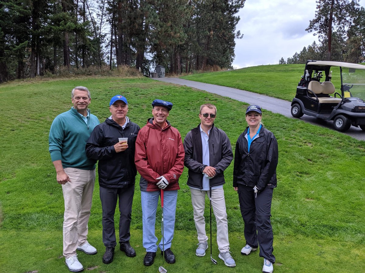 JayThomsonCCSA's tweet photo. Golfing in Kelowna with @ccsaonline members and partners was the perfect way to end our #CCSAConnects conference. https://t.co/7CbfPk8Gia
