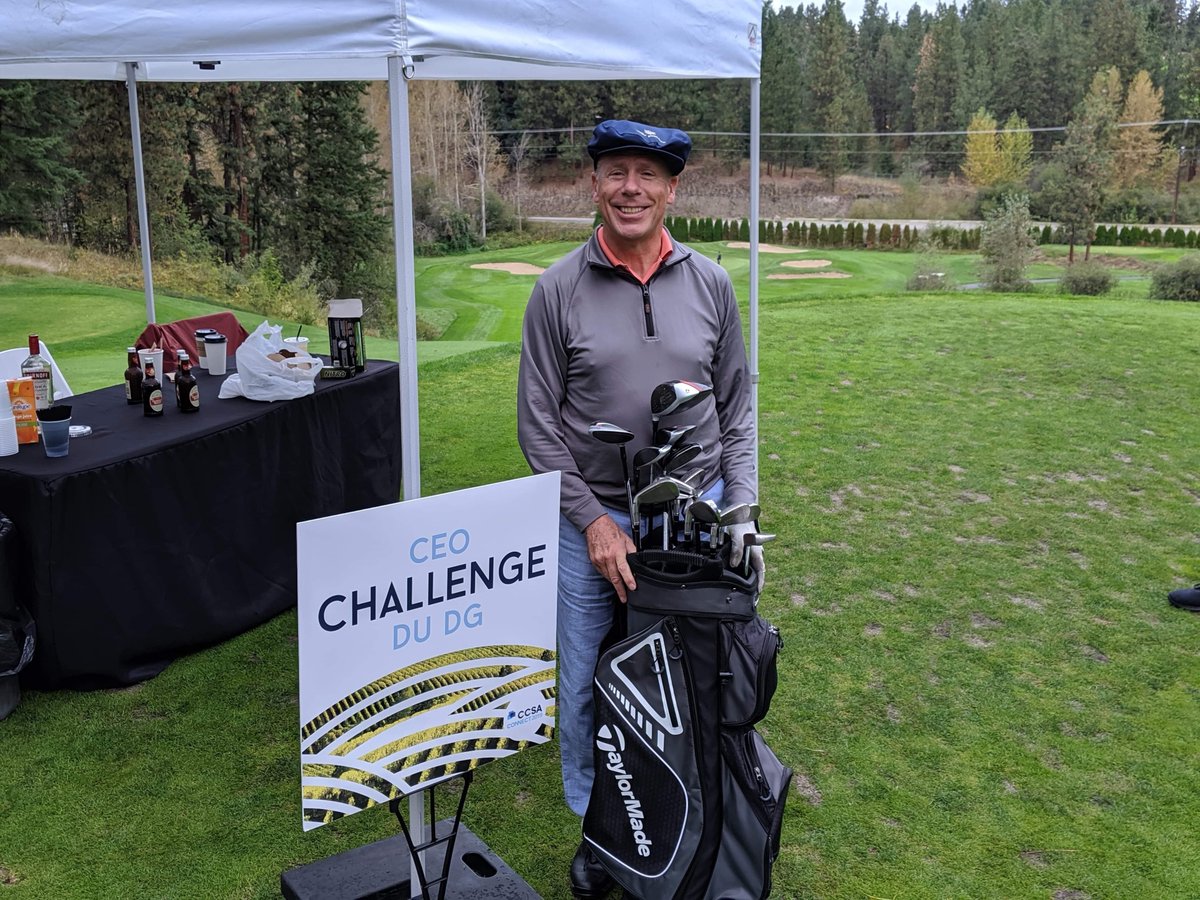 JayThomsonCCSA's tweet photo. Golfing in Kelowna with @ccsaonline members and partners was the perfect way to end our #CCSAConnects conference. https://t.co/7CbfPk8Gia