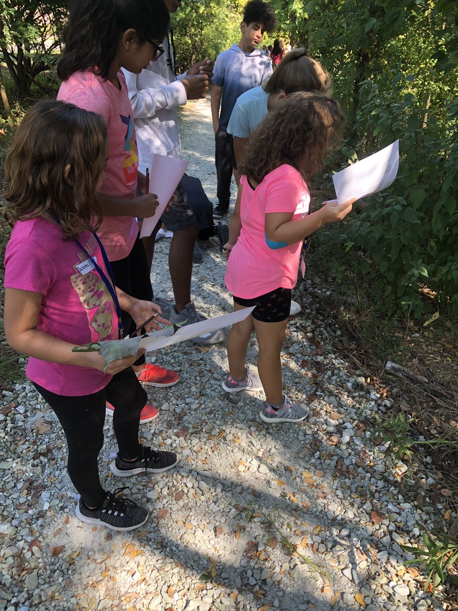 callahanclass's tweet photo. What a great day out in Weaver Woods being taught by our 8th grade friends! @WoodbrookCCS @myccs https://t.co/FDzfxlAcpa