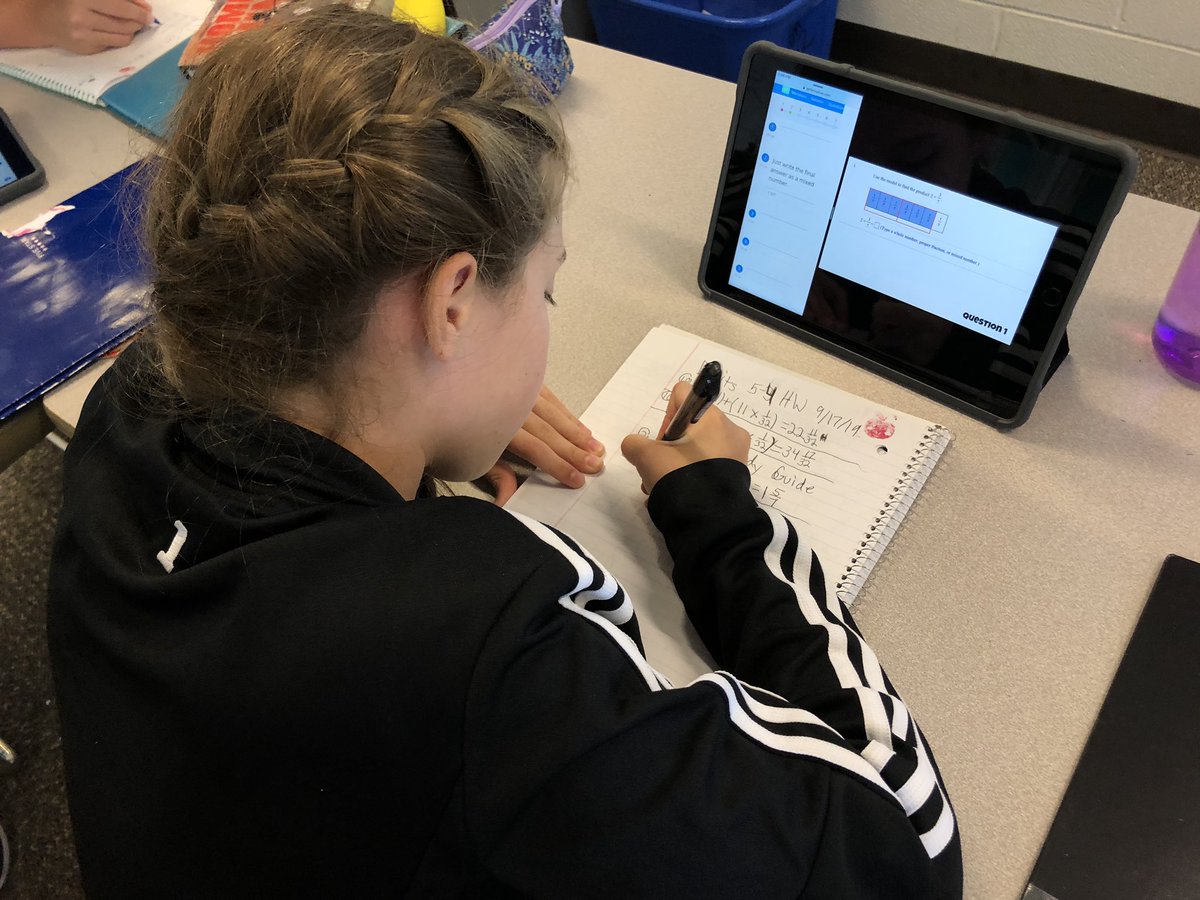 MrsAlgebrainiac's tweet image. ✅💯 Our first time using @goformative this year to review for our first big AOK was a success! Awesome to see instant feedback for quick conferencing, and our @CenturyWildcats even taught me a new #iPad hack: the split screen feature! #TechGeniuses  #edtech #osd135 #mtbos 💯✅