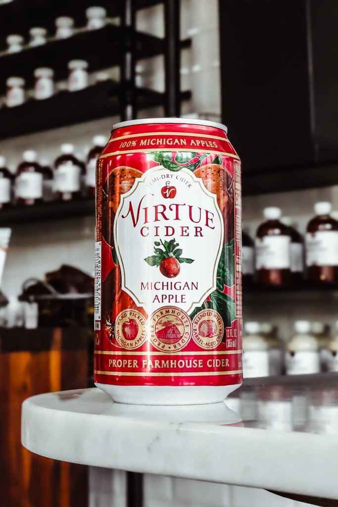 VirtueCider's tweet photo. #BeforeandAfter Check it! @LilliesQChicago took our Michigan Apple Cider to make an incredible Michigan Apple Barbeque Sauce to be released at Apple Fest! Come grab a bottle of this limited edition delight, starting this Saturday at the farm &amp; at @LilliesQChicago! #bbq #apples https://t.co/P069kyA2NQ