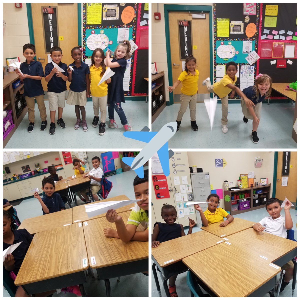 mssmedina3's tweet photo. Science Olympics! #PaperAirplanes #overcominggravity ✈ #2ndgrade #pantherpride 🐾 @HCPSForestHills @Cullen4EDU https://t.co/2vJ7FVtyDY
