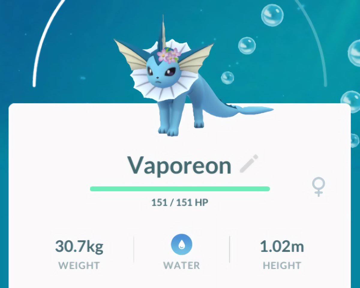 Tommi Sur Twitter Two More Flower Crown Eeveelutions Pokemon Pokemongo Leafeon Glaceon