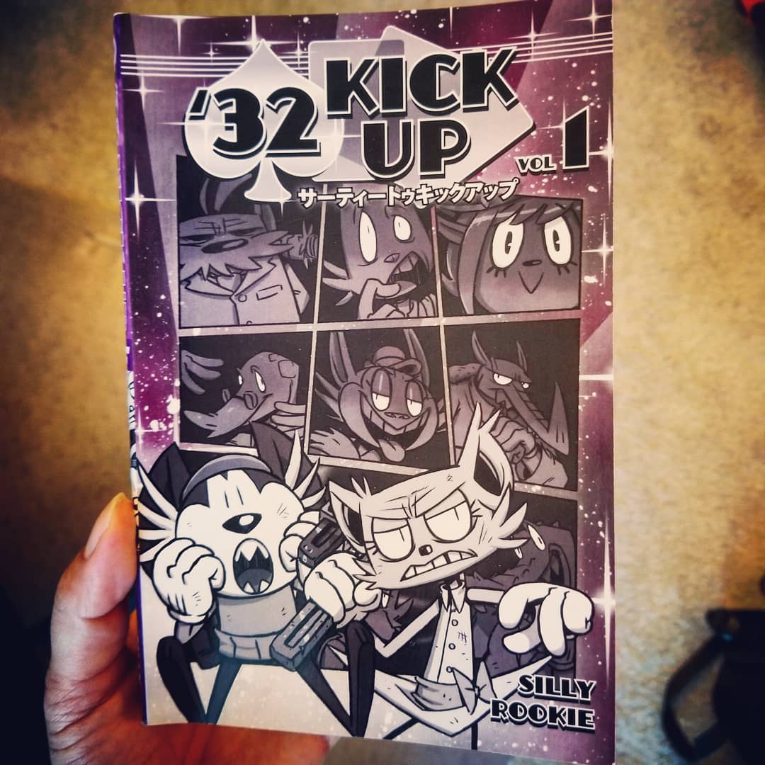 Check out this hot and cooool Fallout drawing that @sillyrookie_art drew in my copy of recently published vol. 1 of '32 Kick Up @32KickUp Good stuff!!
you can check out the book here:
https://t.co/qLaVBqOH8d