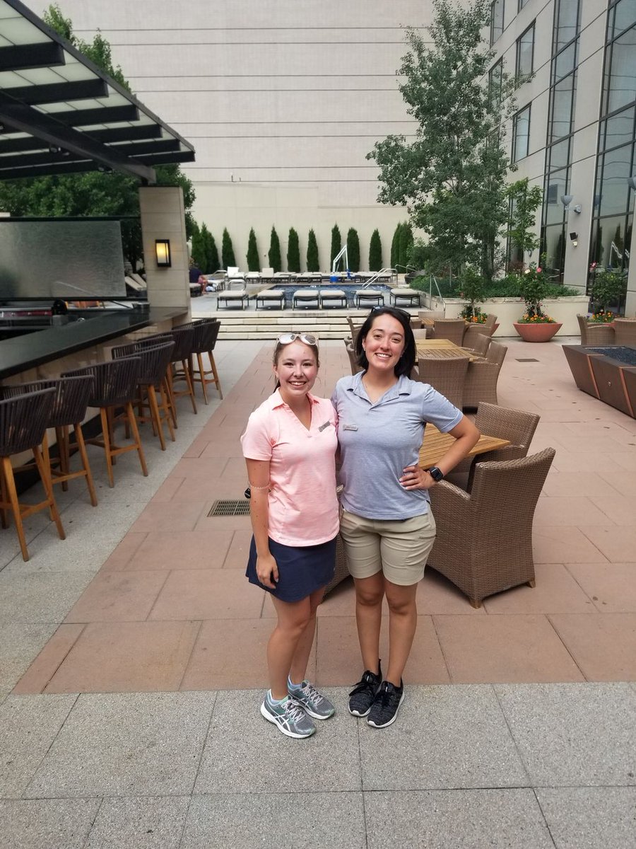 FritzKnoebel's tweet photo. This week's #whereweworkwednesday goes out to Megan, from the Class of 2020! Megan spent her summer interning as a Pool Server &amp; Attendant at the Four Seasons in Downtown Denver! Megan absolutely loved her poolside summer, and learned a lot! #FritzKnoebel #DUSummer #FourSeasons https://t.co/pZmi6KPrM5