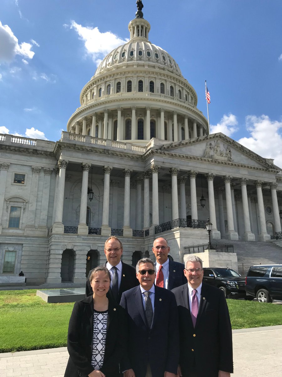 ASH_hematology's tweet photo. We had a productive day with our leadership on Capitol Hill today advocating for the issues affecting hematologists and their patients, such as biomedical research funding #fight4hematology https://t.co/CsfR6RXDlC