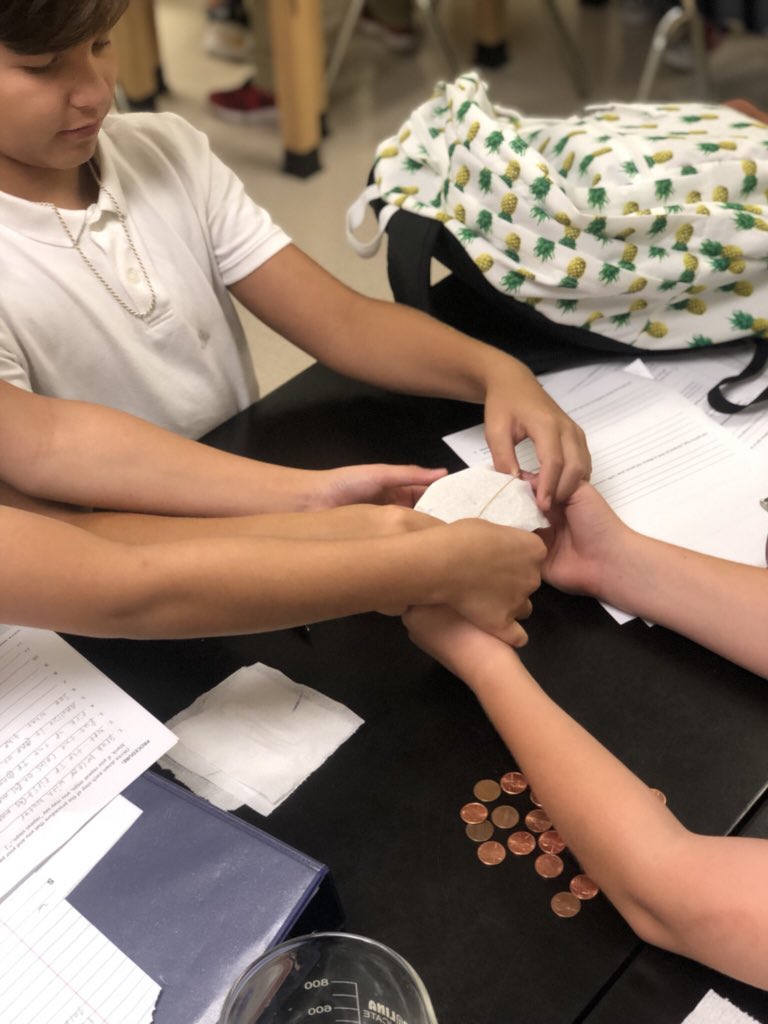 HAMOScience's tweet photo. Students made hypothesis, observations, wrote their own procedure and more as we explored the scientific method through hands lab by exploring the quality of different brands of toilet paper 🧻.  #WeAreMCPS
@theREALDonMaier @HorizonAcadFL https://t.co/Xrzg9c6tML